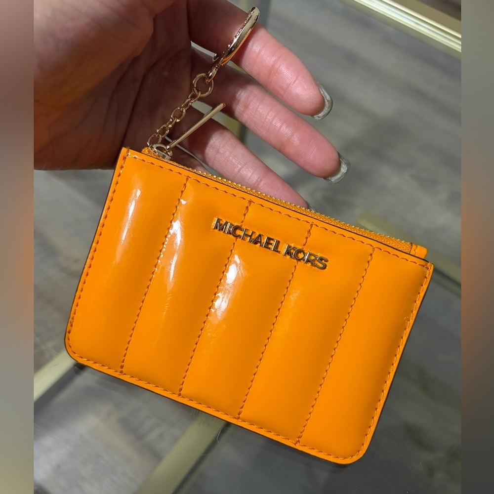 Michael Kors Jet Set Small Coin Purse - Picture 8 of 9